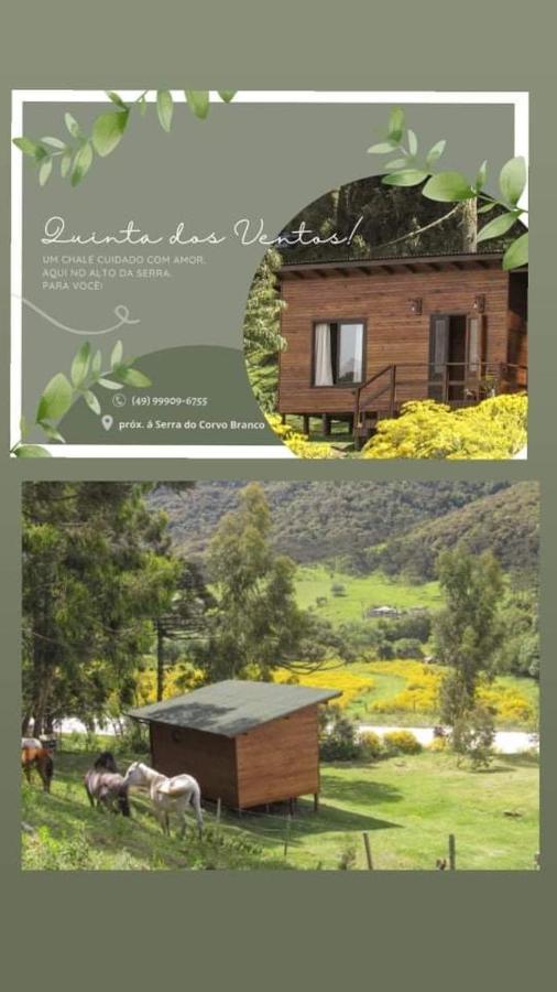 Quinta Dos Ventos Chale Villa Urubici Bagian luar foto