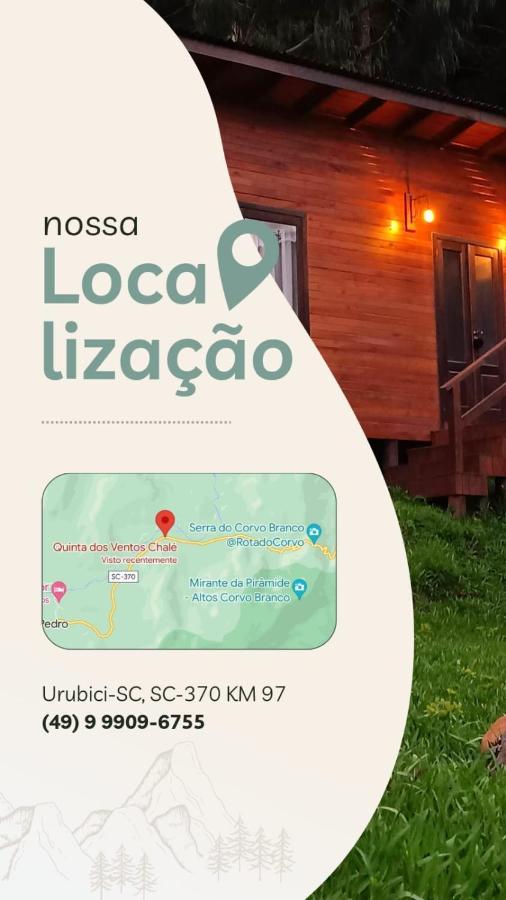 Quinta Dos Ventos Chale Villa Urubici Bagian luar foto